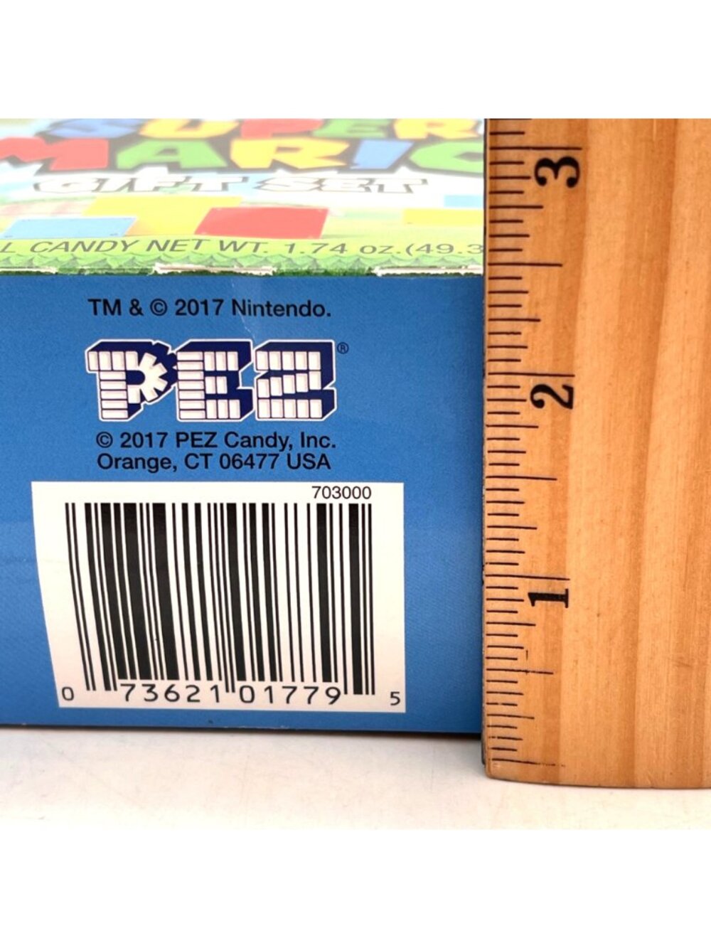Super Mario PEZ Gift Set With Mario Yoshi Donkey Kong Princess Peach Dispensers - Picture 11 of 12